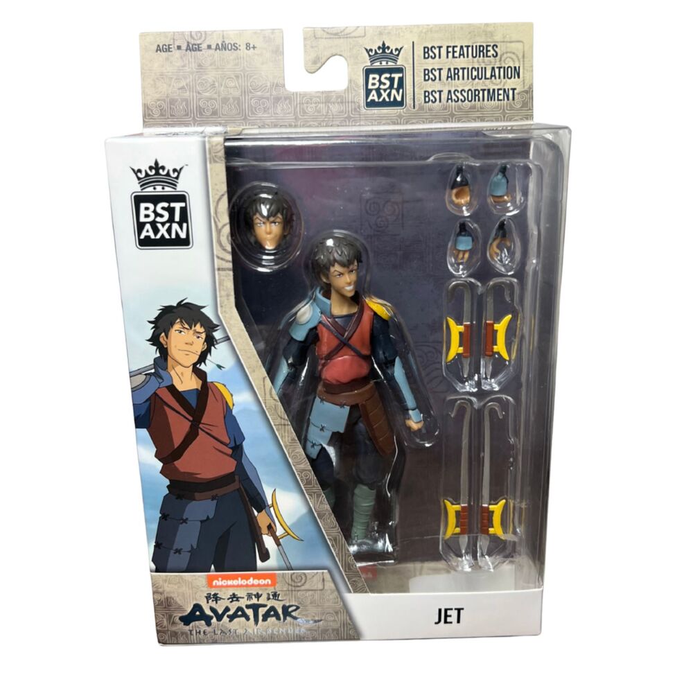 Avatar The Last Airbender - Jet - Modular & Articulated Action Figure - BST AXN